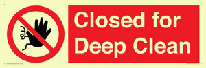 Closed for Deep Clean